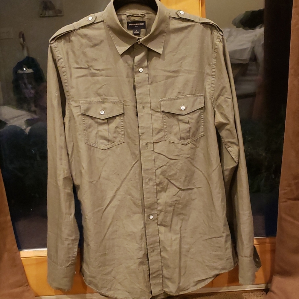 Bannana republic button up
